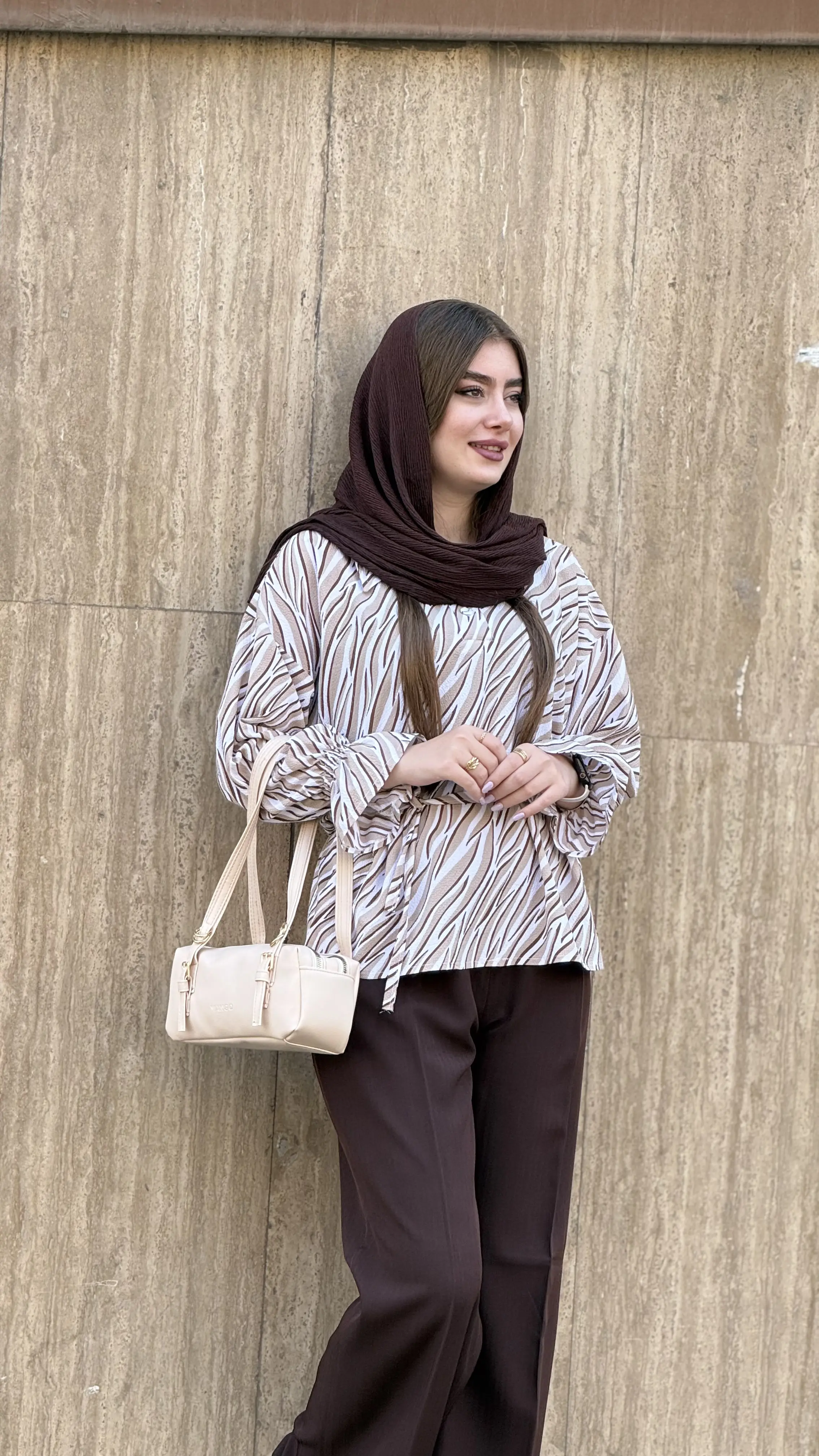 شومیز دور کمر دار ینزی عروسکی